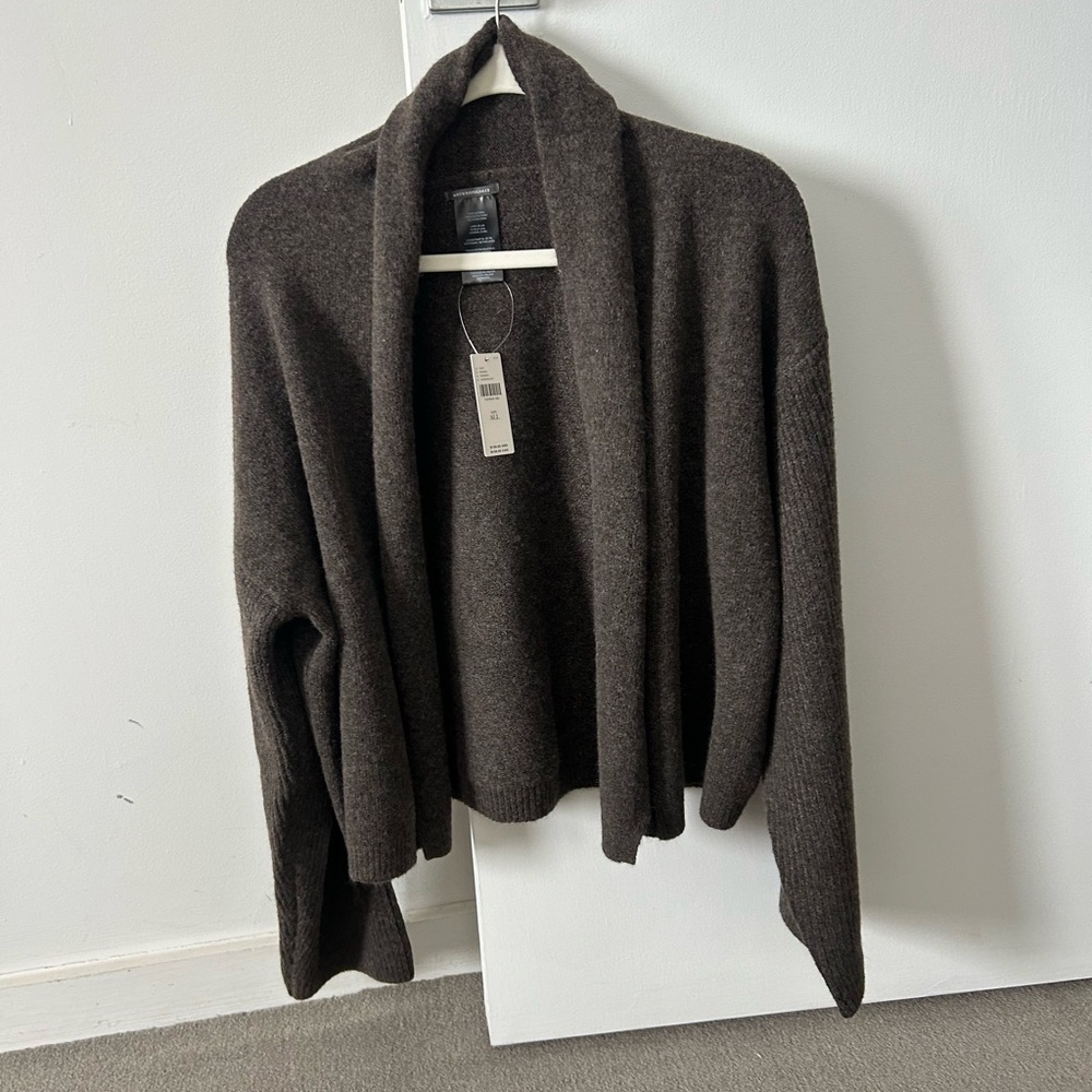 Anthropologie Open Front Cardigan Sweater